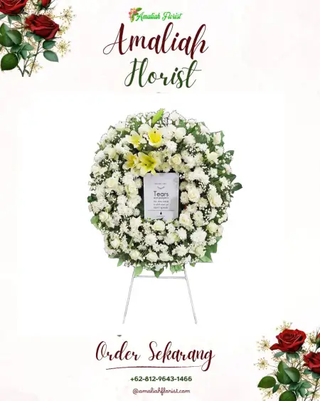Krans Bunga Duka Savero Hotel Depok